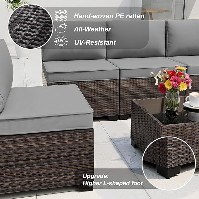 ALAULM Patio Furniture Set - Image 5