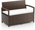 Tangkula 46 Gallon Outdoor Bench by TANGKULA