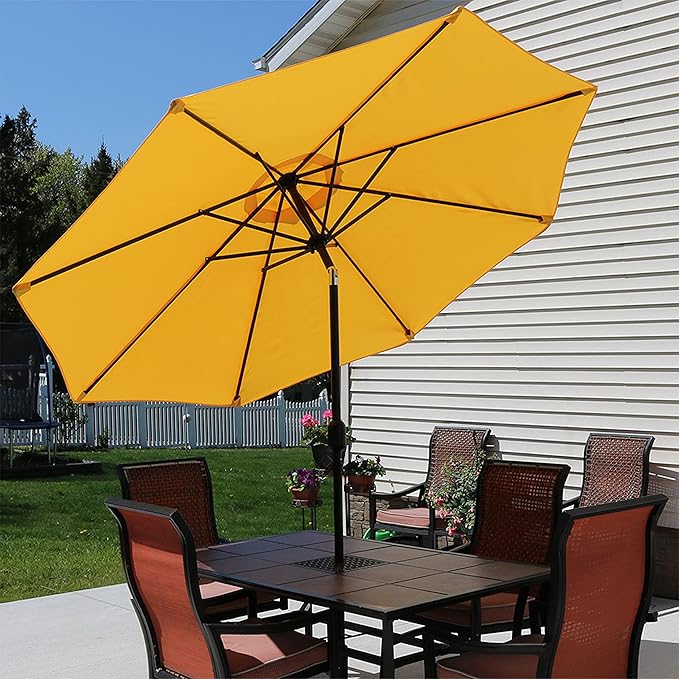 Sunnydaze Outdoor Patio Umbrella - Image 7