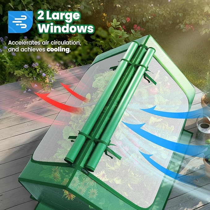 Quictent 4x3x2ft Galvanized Raised Garden Bed - Image 5