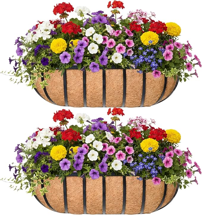 16“ Window Box Railing Planter by KIDYBELL