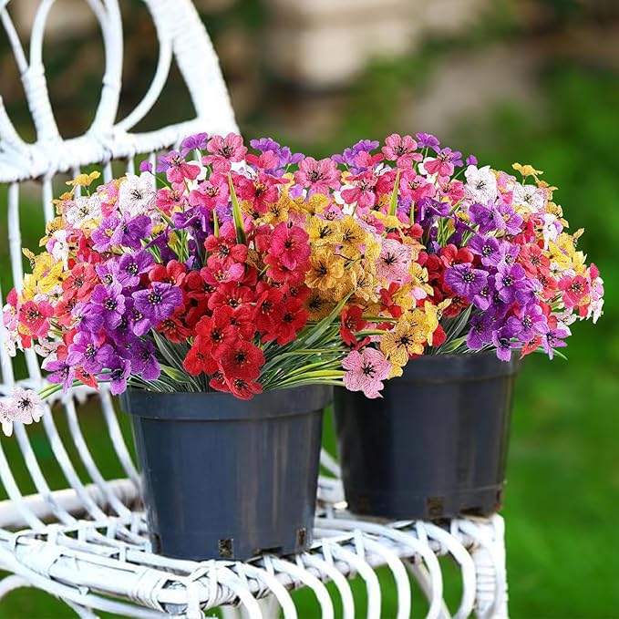 AGIRL 24 Bundles Artificial Flowers - Image 5