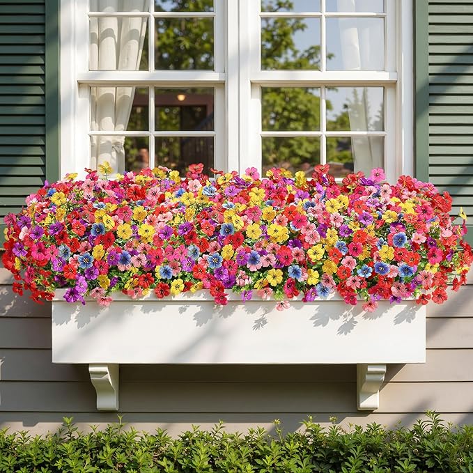 Alupssuc 32 Bundles Artificial Flowers - Image 6