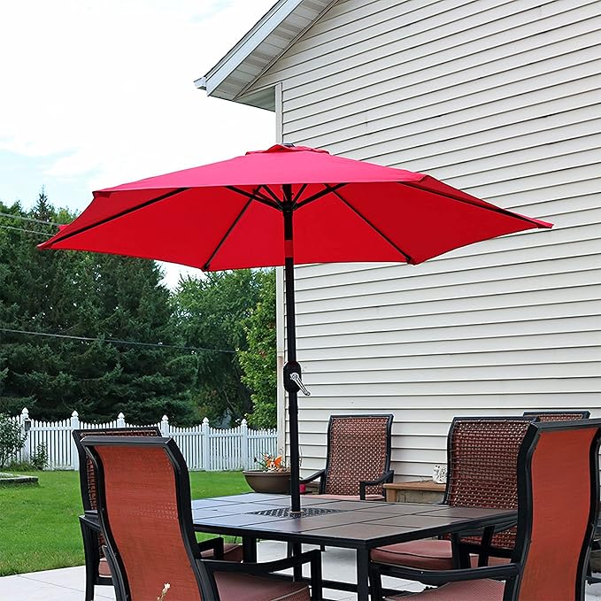 Sunnydaze Outdoor Patio Umbrella - Image 6