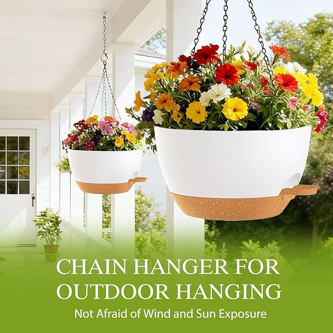 10 Inch Hanging Baskets 2 PC - Image 5