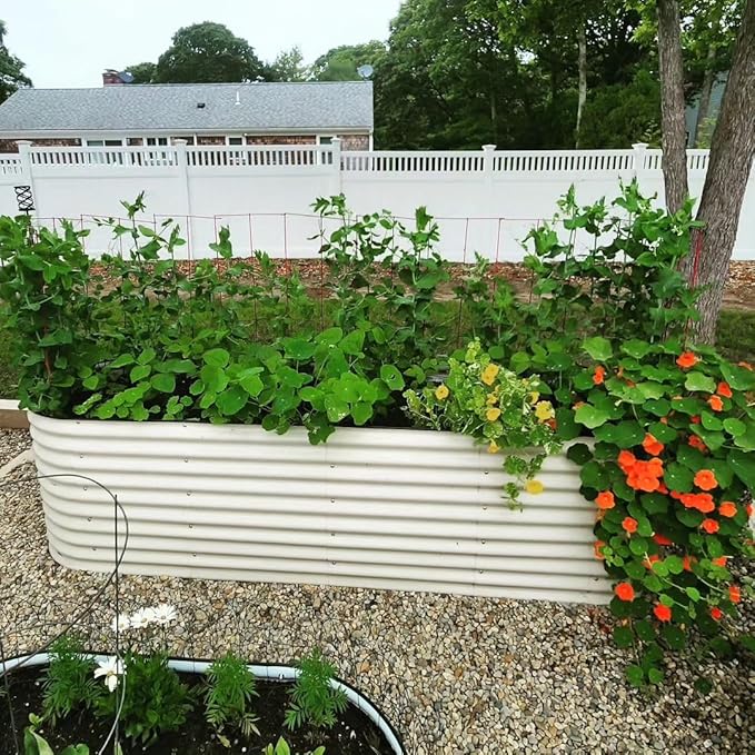 32" Extra Tall Raised Garden Bed Kits, 3.5 x 6.5 x 2.7ft Deep Root 9 in 1 - Image 9