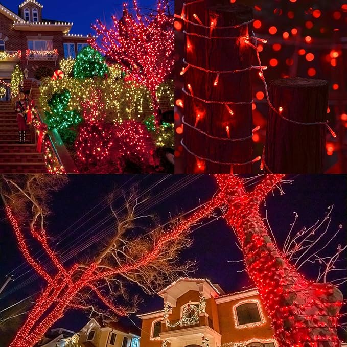 LJLNION 300 LED Valentines Lights, Extra Long 98.5FT Christmas String Lights - Image 2
