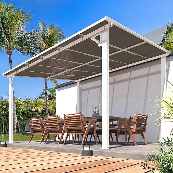 AECOJOY 12' x 10' Outdoor Gazebo Pergola by AECOJOY
