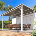 AECOJOY 12' x 10' Outdoor Gazebo Pergola by AECOJOY