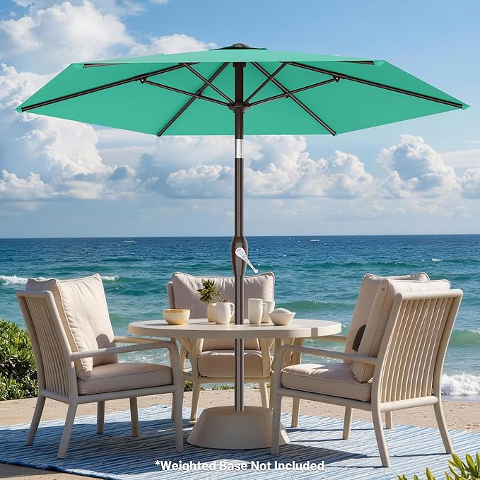 AreShark 7.5FT Patio Umbrella Table Market Umbrella - Image 5