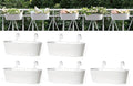 Dahey 5 Pcs Metal Iron Hanging Flower Pots by Dahey