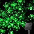 Brightown 60 LED Flower Solar Lights String Outdoor Waterproof Fairy Lights by Brightown