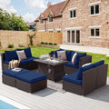 NICESOUL 9 Piece Patio Furniture Set by NICESOUL
