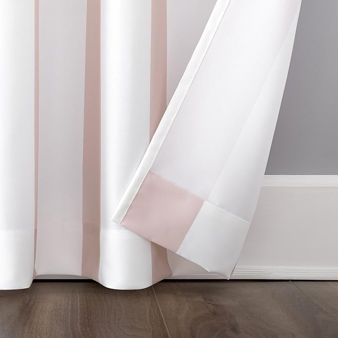 Sun Zero Valencia Cabana Stripe Indoor/Outdoor UV Protectant Energy Efficient - Image 4