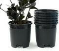 Cotta Planters 2 Gallon Black Nursery Pot Plastic 6-Pack Planter Pots Pot Liners by CottaPlanters