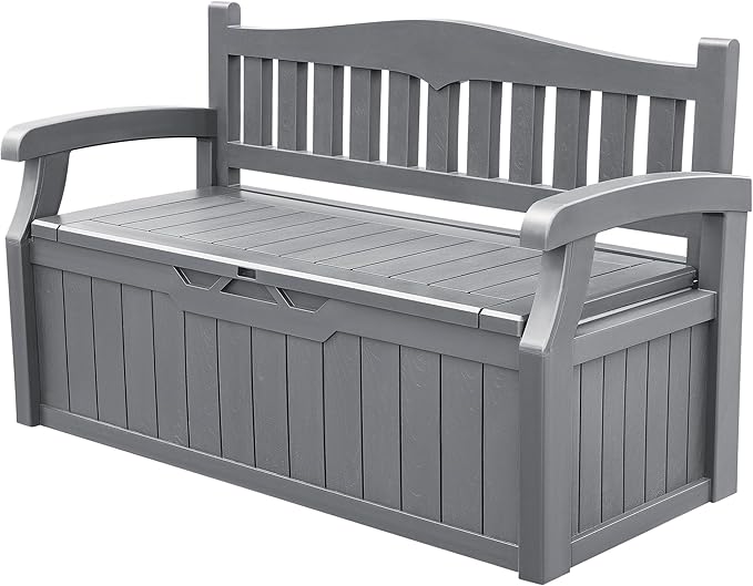 Devoko 80 Gallon Storage Bench Deck Box Lockable by DEVOKO