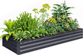 Outsunny Galvanized Raised Garden Bed, by Outsunny