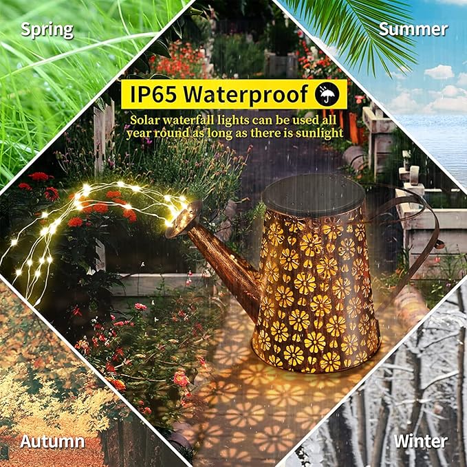 Outdoor Solar Watering Can - Image 3