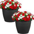 Sunnydaze 24-Inch Anjelica Large Plastic Pot by SunnydazeDecor