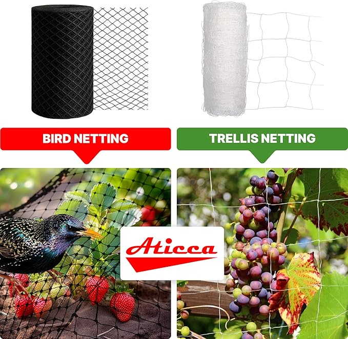Heavy Duty Bird Netting for Garden Protection & Fruit Trees, 13x40 Ft - Image 5