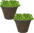 Sunnydaze 20-Inch Franklin Large Plant Pot by SunnydazeDecor