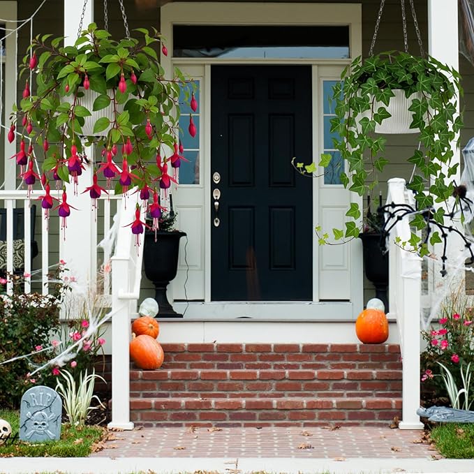 11.2 Inch Hanging Planters for Outdoor Indoor Plants - Image 6