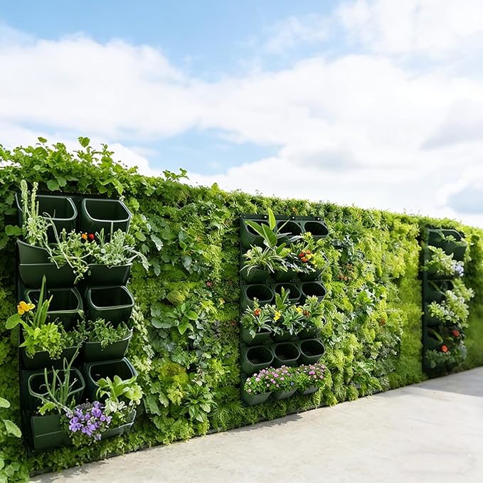 Self Watering Wall Planter | 36 Pots Vertical Garden Planter - Image 2