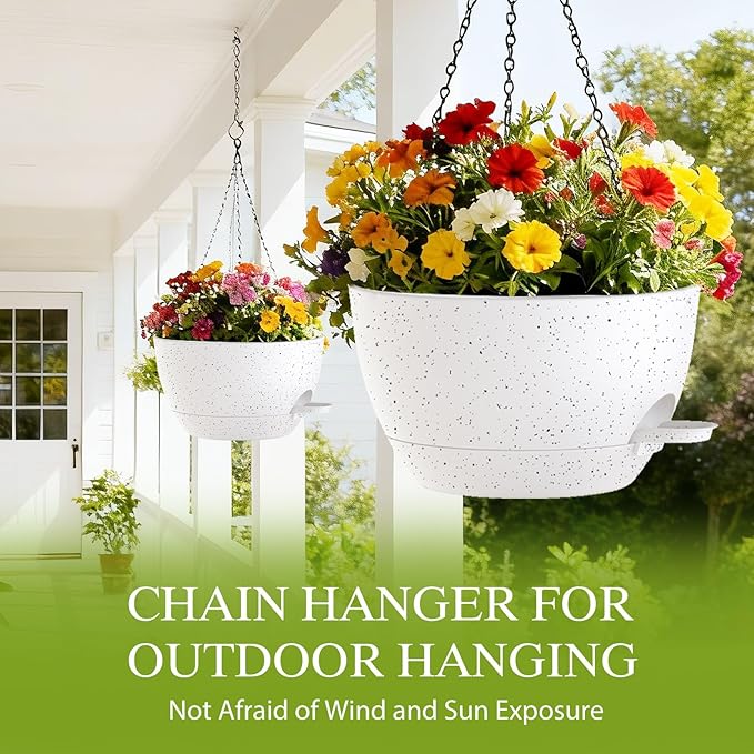 10 Inch Hanging Baskets 2 PC - Image 5