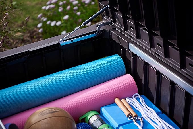 Keter Westwood 150 Gallon Resin Large Outdoor Storage Box - Image 7