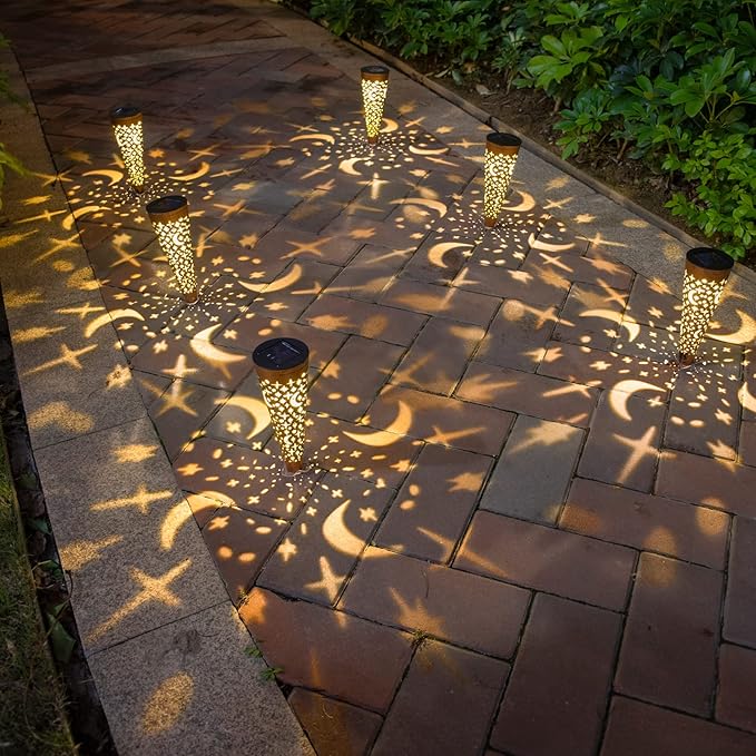 Go2garden Solar Lights Outdoor Decorative Stake Lights Waterproof - Image 5
