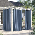 NICETOWN 2 Panels Weighted Outdoor Curtains by NICETOWN