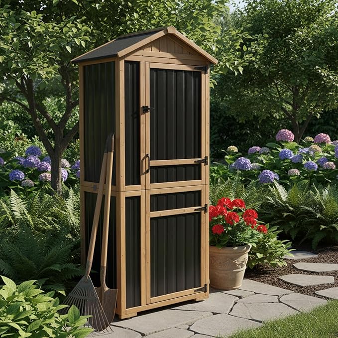 Large Outdoor Storage Cabinet - Image 7
