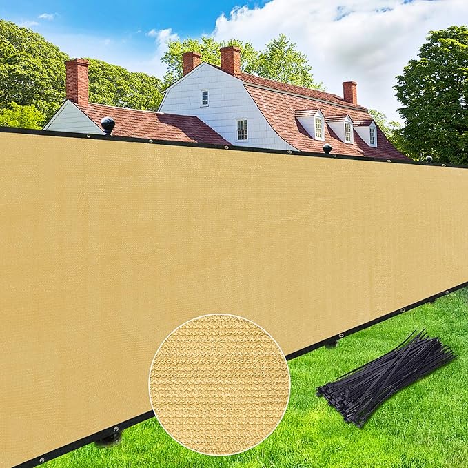 UPGRADE Privacy Screen Fence 5' x 50' Commercial Shade Cover by UPGRADE