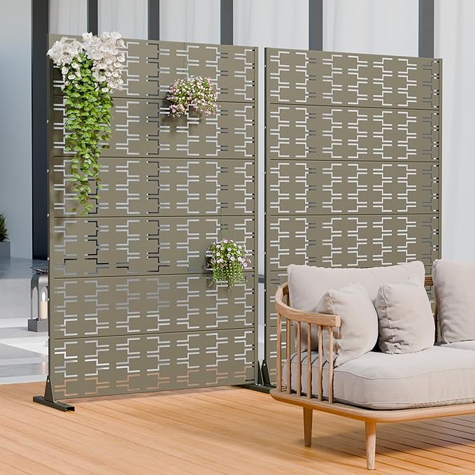 Casaphoria Metal Privacy Screen Outdoor - Image 7