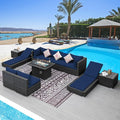 NICESOUL 11 Piece Outdoor Sectional by NICESOUL
