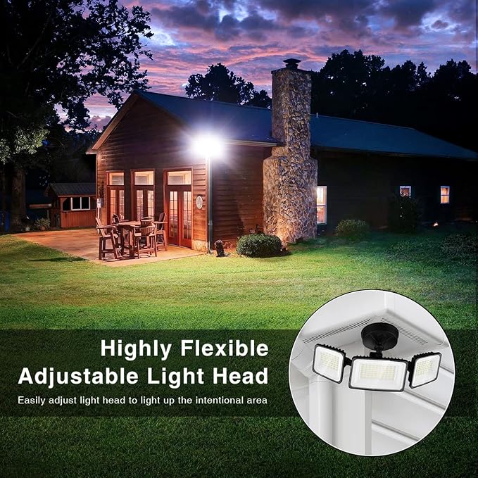 Onforu 130W LED Security Light, 13000LM Outdoor Indoor Flood Light Switch - Image 4
