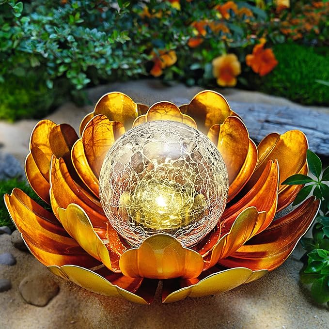 WNP Solar Flower Light Outdoor Christmas Decorative, Garden Solar Powered Lights - Image 2
