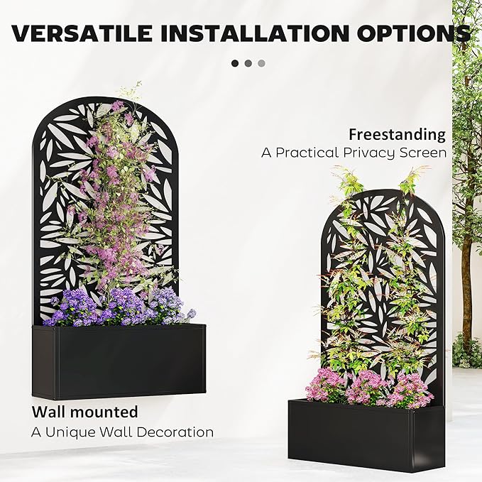 Outsunny Metal Raised Garden Bed - Image 4