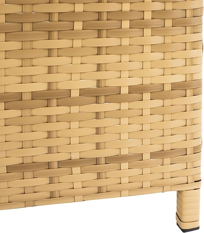 SAFAVIEH Outdoor Collection Cadeo Natural/White Cushion Daybed PAT7500D - Image 14