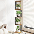 Bamworld Tall Plant Stand Indoor, Corner Plant Shelf by Bamworld