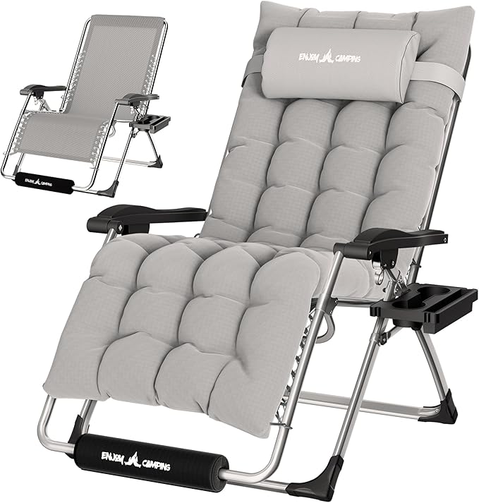 UDPATIO Oversized Zero Gravity Chair 29In XL Patio Reclining Chair by UDPATIO