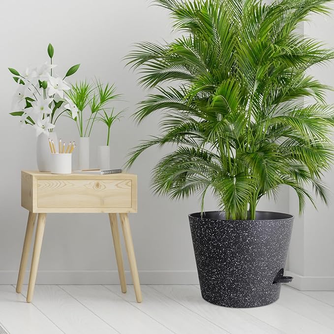 12 inch Large Self Watering Pots, Plant Pots - Image 7