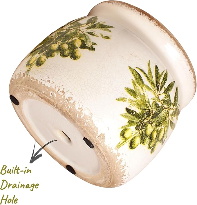 Mediterranean Ceramic Plant Pots - Image 4