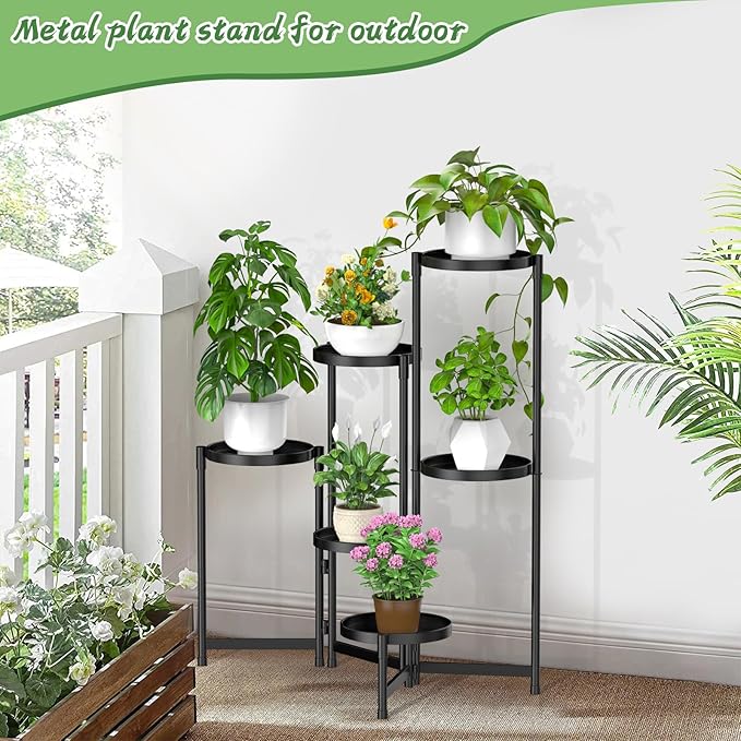 MOKANI Metal Plant Stand Indoor Outdoor - Image 7