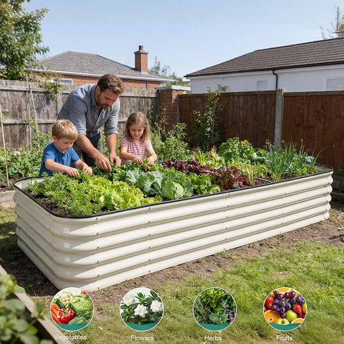 5 in 1Galvanized Raised Garden Bed - Image 8