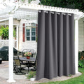 RYB HOME Outdoor Curtains for Patio Waterproof Block Sunlight Thermal Insulated by RYBHOME