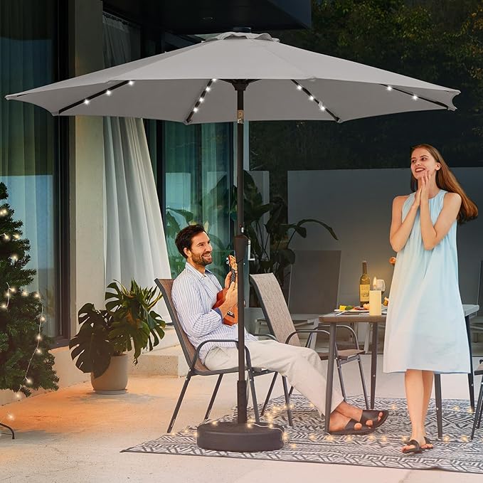 JEAREY 9FT Outdoor Patio Umbrella - Image 7