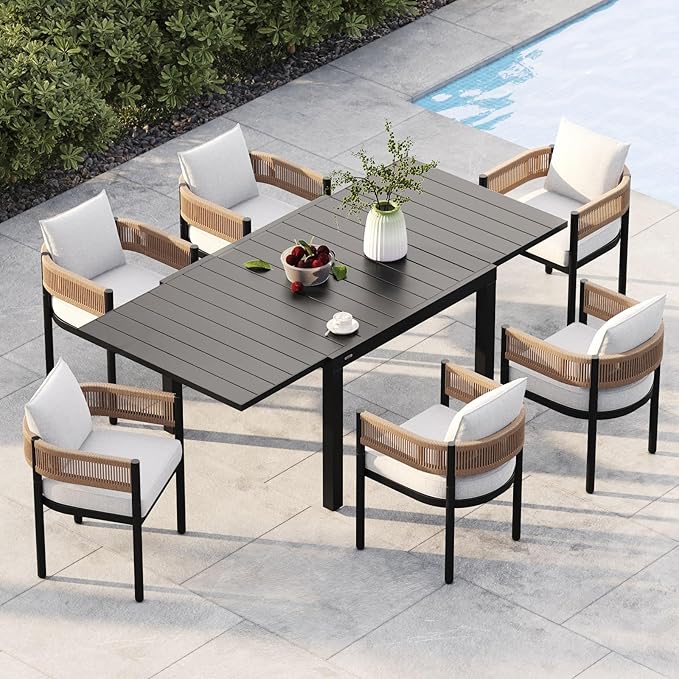 Grand patio 7-Piece Outdoor Dining Set by GrandPatio