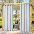 NICETOWN Outdoor Curtain Waterproof & Windproof, Energy Smart Thermal Insulated by NICETOWN