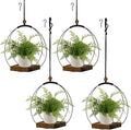 4 Pack Hanging Planters for Indoor Plants, Plant Hanger by hismocal
